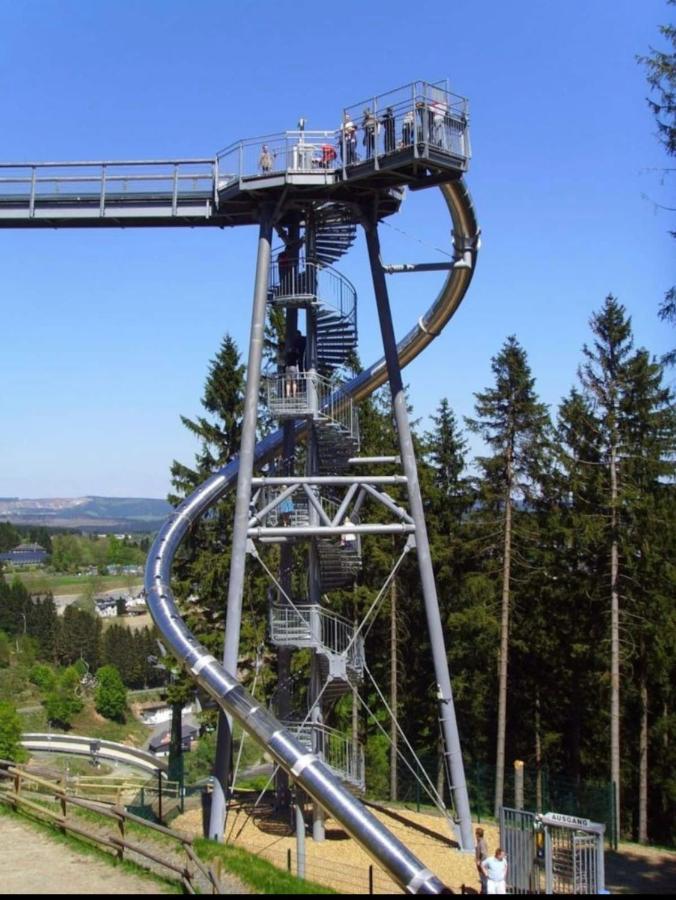 Apartament Maisonnette Am Bikepark Winterberg Mit Terrasse Loggia Garage Zewnętrze zdjęcie